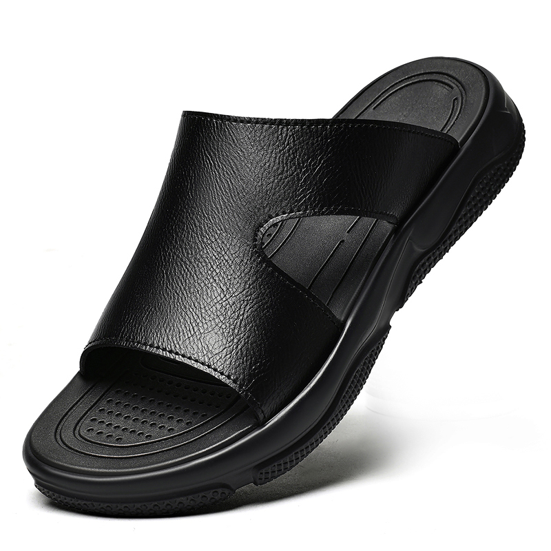 Men's Leather Slide Sandals No - Men'S Shoes Hey Dude 评论和价格