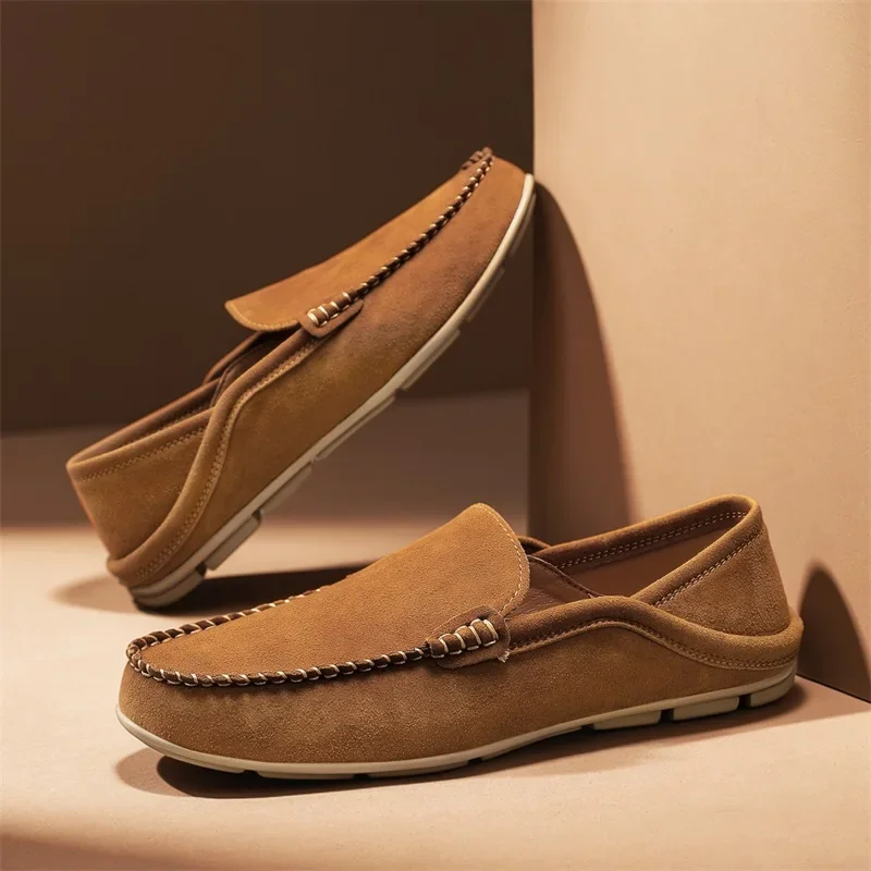 Fashion Suede Leather Men Loaf - Men'S Shoes Hey Dude 评论和价格