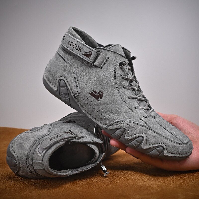 Men Boots Casual Motorcycle Wi - Men'S Shoes Water Resistant 评论和价格