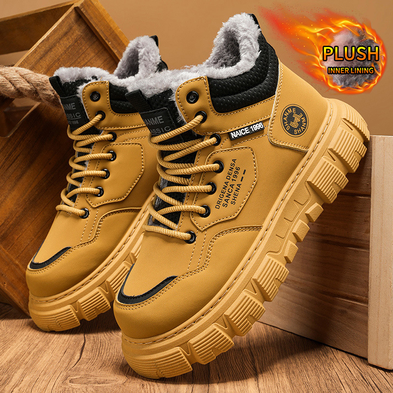 Winter Velvet High Top Men's B - Men'S Shoes With Height Increase 评论和价格