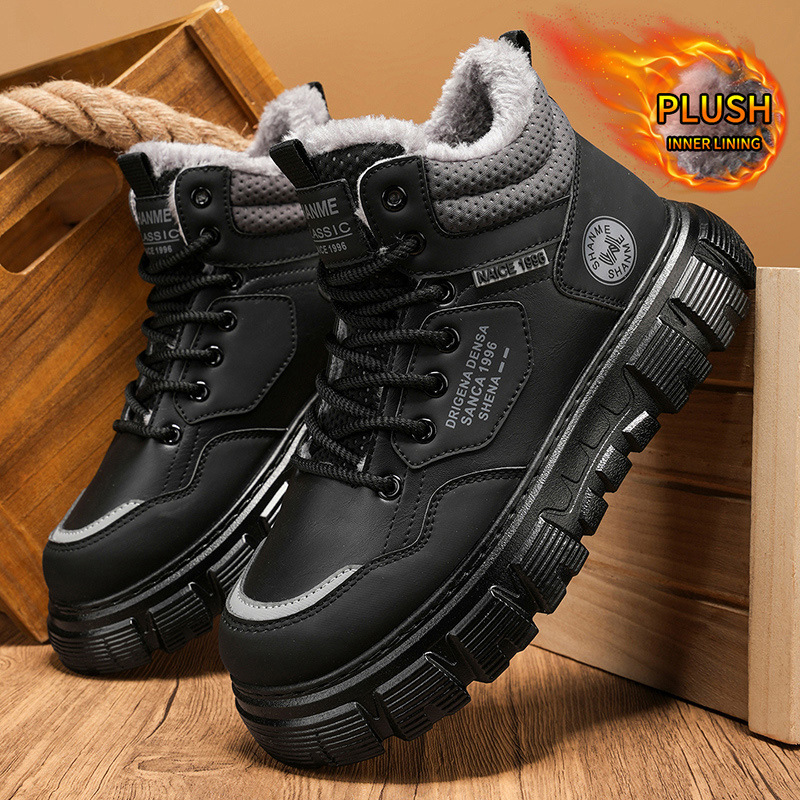 Winter Velvet High Top Men's B - Men'S Shoes With Height Increase 评论和价格