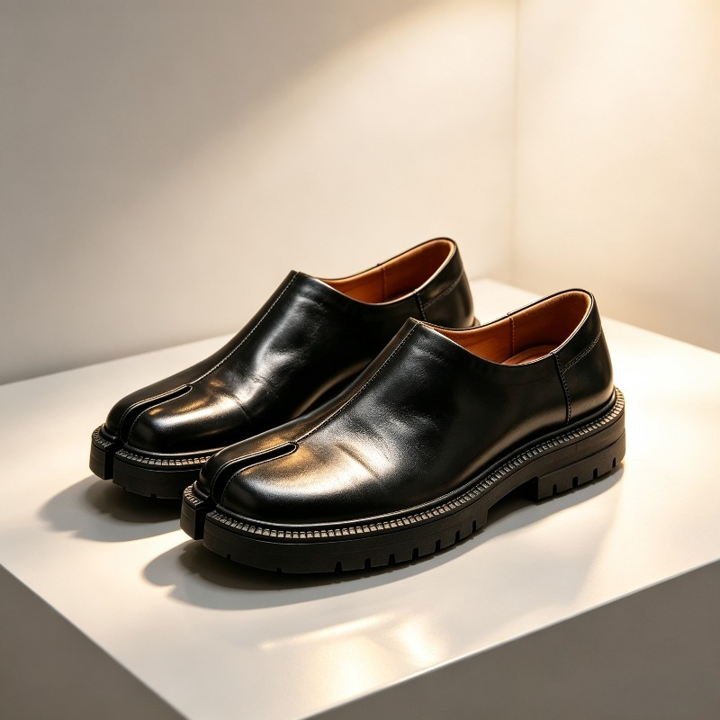 Men Split Toe Leather Loafers  - Men'S Shoes Hey Dude 评论和价格