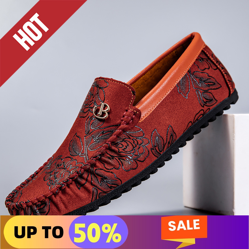 Leisure Leather Loafers Men De - Men'S Shoes Hey Dude 评论和价格