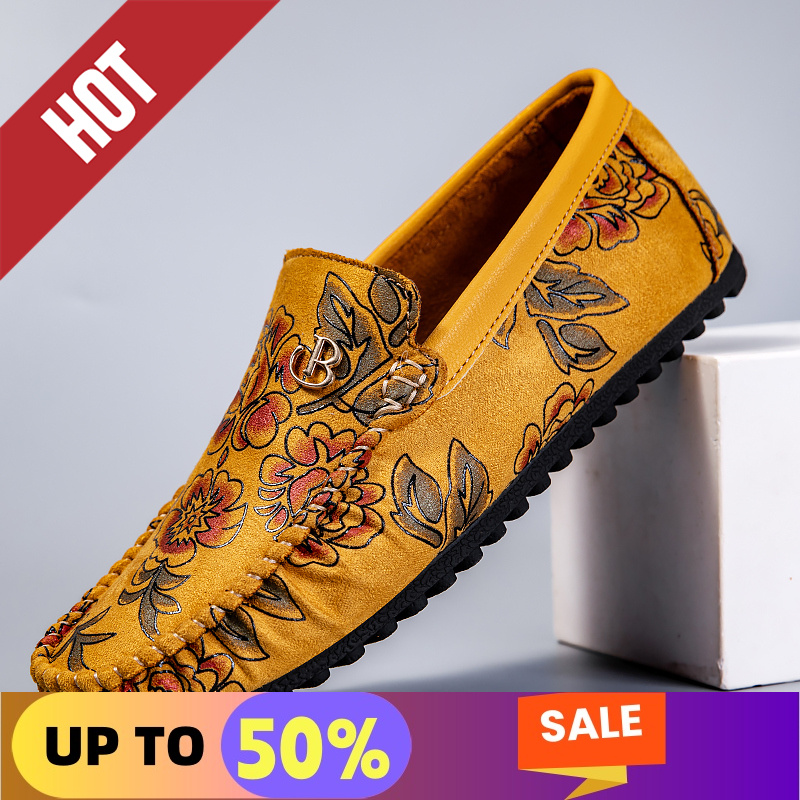 Leisure Leather Loafers Men De - Men'S Shoes Hey Dude 评论和价格